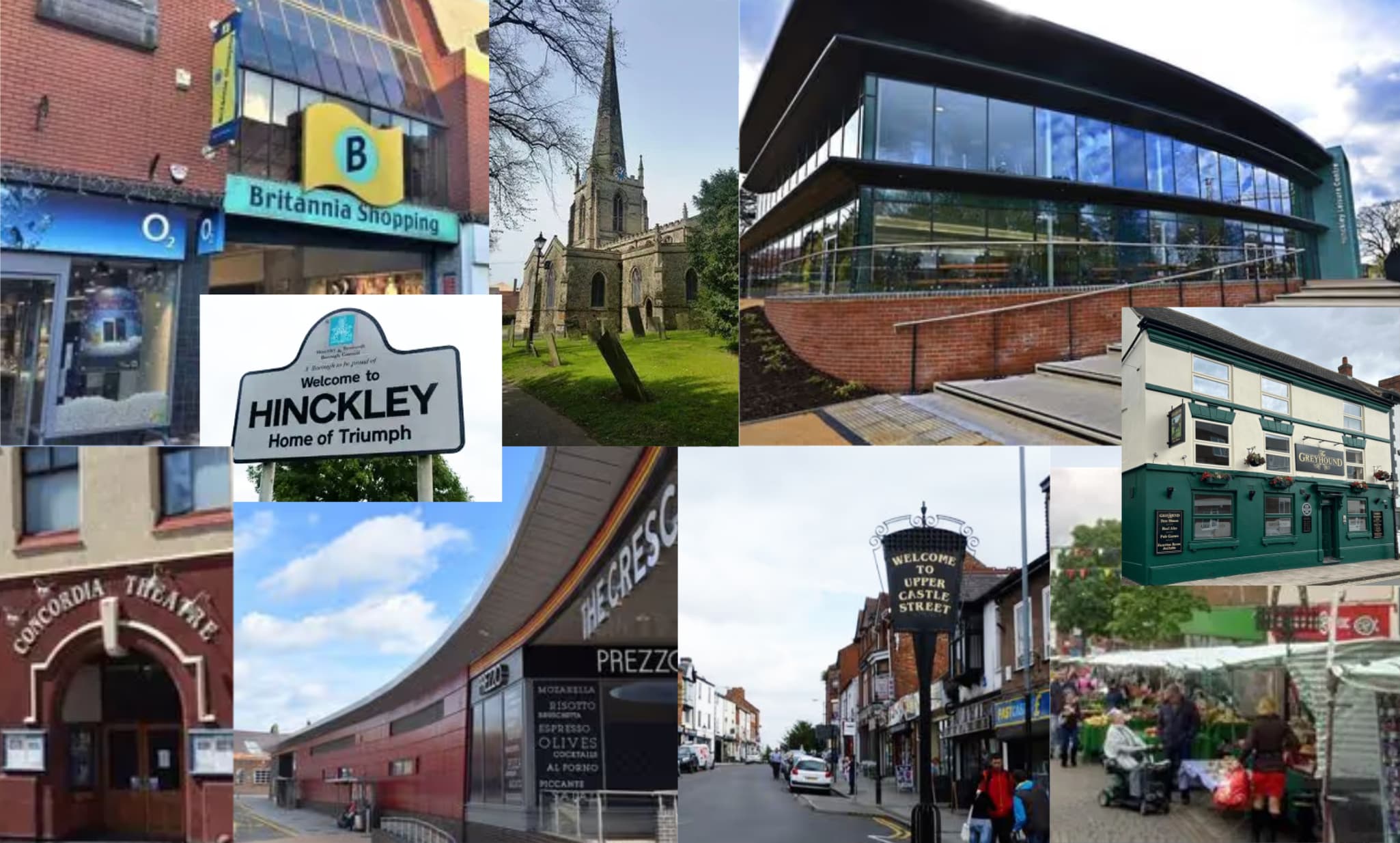 Local places around Earl Shilton and Hinckley & Bosworth